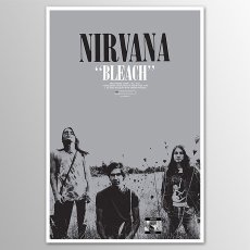 画像1: Nirvana / Bleach 2-Sided ポスター (1)