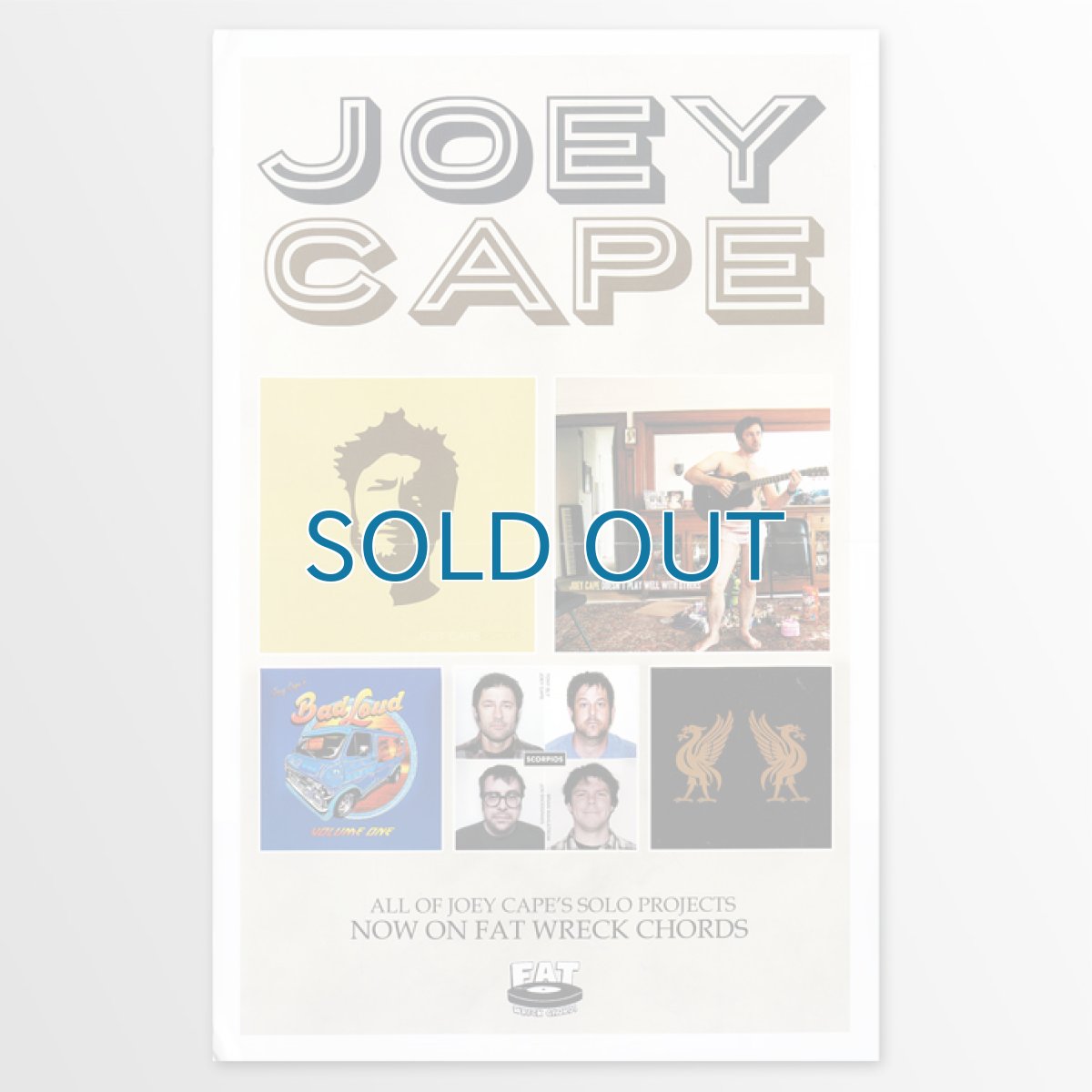 画像1: Joey Cape / All Of Joey Cape Solo Project ポスター (1)