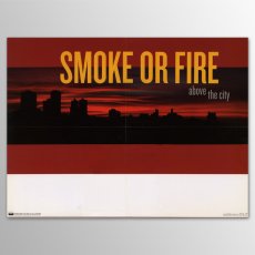 画像1: Smoke Or Fire / Above The City ポスター (1)