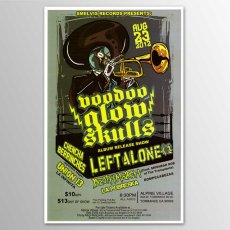 画像1: Voodoo Glow Skulls / Alpine Village 2012 ポスター  [w/ Leftalone, Union13, Deathmarch] (1)