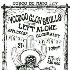 画像2: Voodoo Glow Skulls / The Concert Lounge 2017 ポスター  [w/ Leftalone, Applekore, Goon's Army] (2)