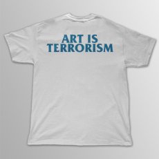 画像1: Punkmart / ART IS TERRORISM ライトブルー T/S (1)