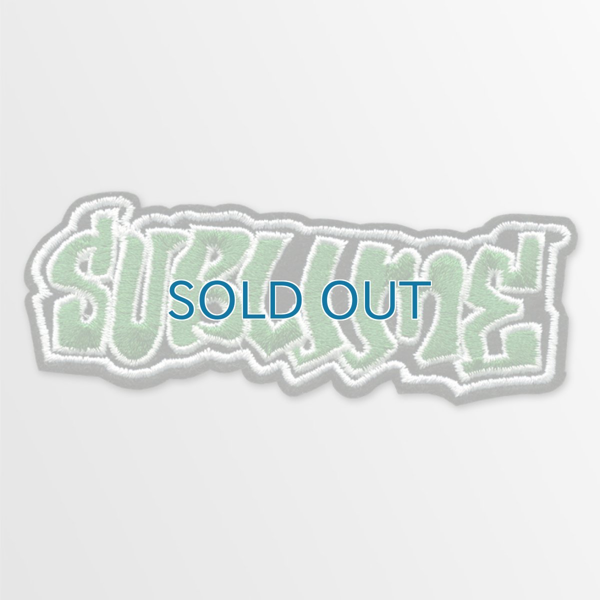 画像1: Sublime / Green Logo Embroidered パッチ (1)