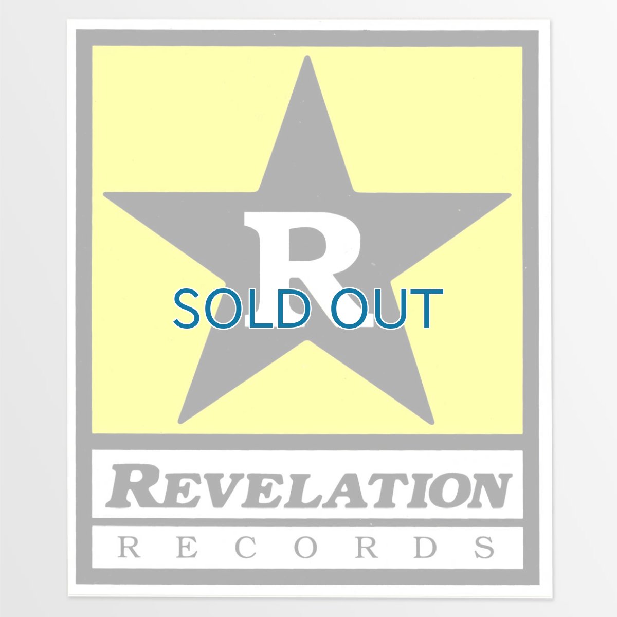 画像1: Revelation Records / Logo ビッグ ステッカー (1)