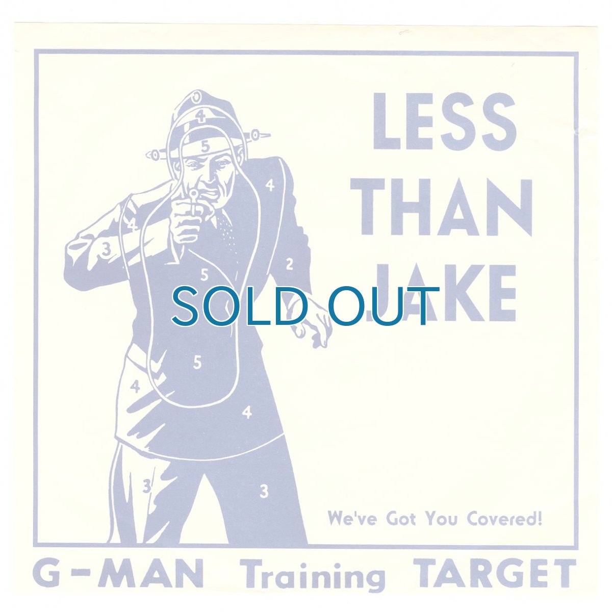 画像1: Less Than Jake / G-Man Training Target [7inch アナログ]【ユーズド】 (1)