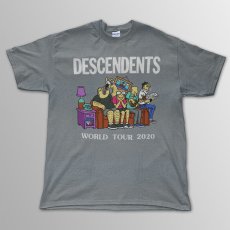 画像1: Descendents / World Tour 2020 グレー T/S (1)