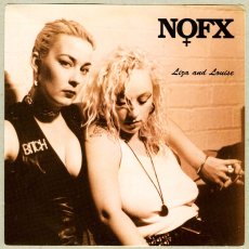 画像1: NOFX / Liza And Louise [7inch アナログ・10000枚限定ピンク盤]【ユーズド】 (1)