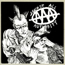 画像1: Against All Authority / Anti-Flag SPLIT [7inch アナログ]【ユーズド】 (1)