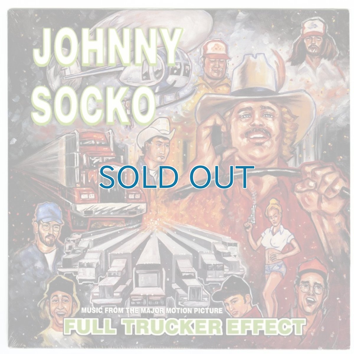 画像1: Johnny Socko / Full Trucker Effect [12inch アナログ]【ユーズド】 (1)