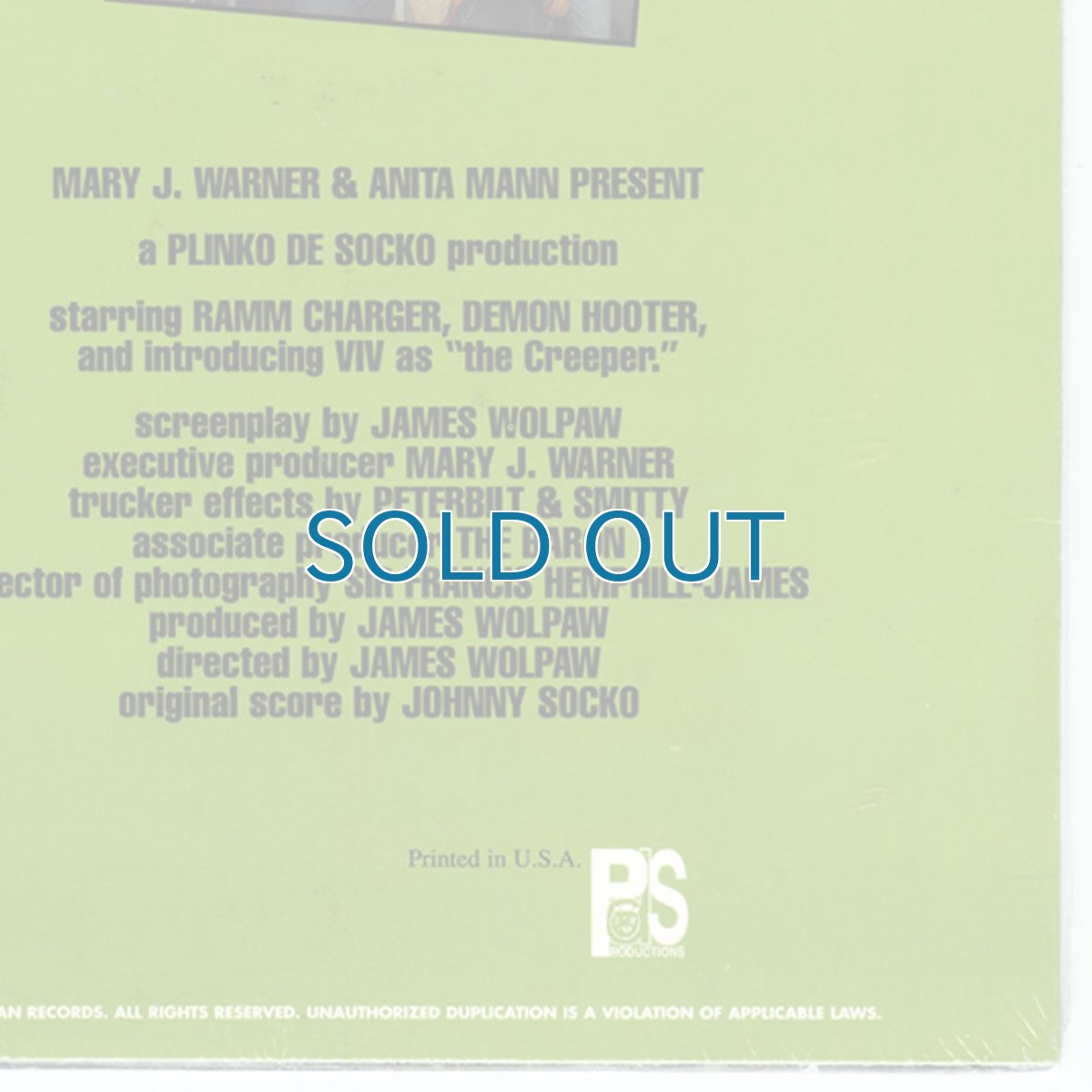 画像10: Johnny Socko / Full Trucker Effect [12inch アナログ]【ユーズド】 (10)