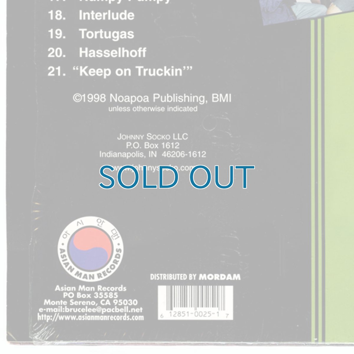 画像9: Johnny Socko / Full Trucker Effect [12inch アナログ]【ユーズド】 (9)