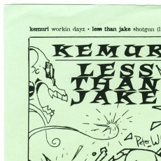 画像8: Less Than Jake | Kemuri / Split [US Orig.EP | Black | 3rd Press 600ltd.] [7inch | No Idea]【ユーズド】 (8)