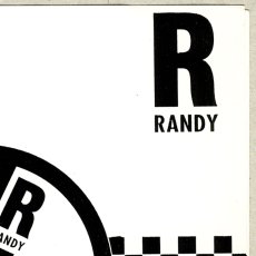 画像6: Randy / TV-Freak [7inch アナログ オリジナル盤]【ユーズド】 (6)