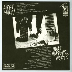 画像2: Lifes Halt! | What Happens Next?  / Start Something [12inch アナログ・オリジナル盤]【ユーズド】 (2)