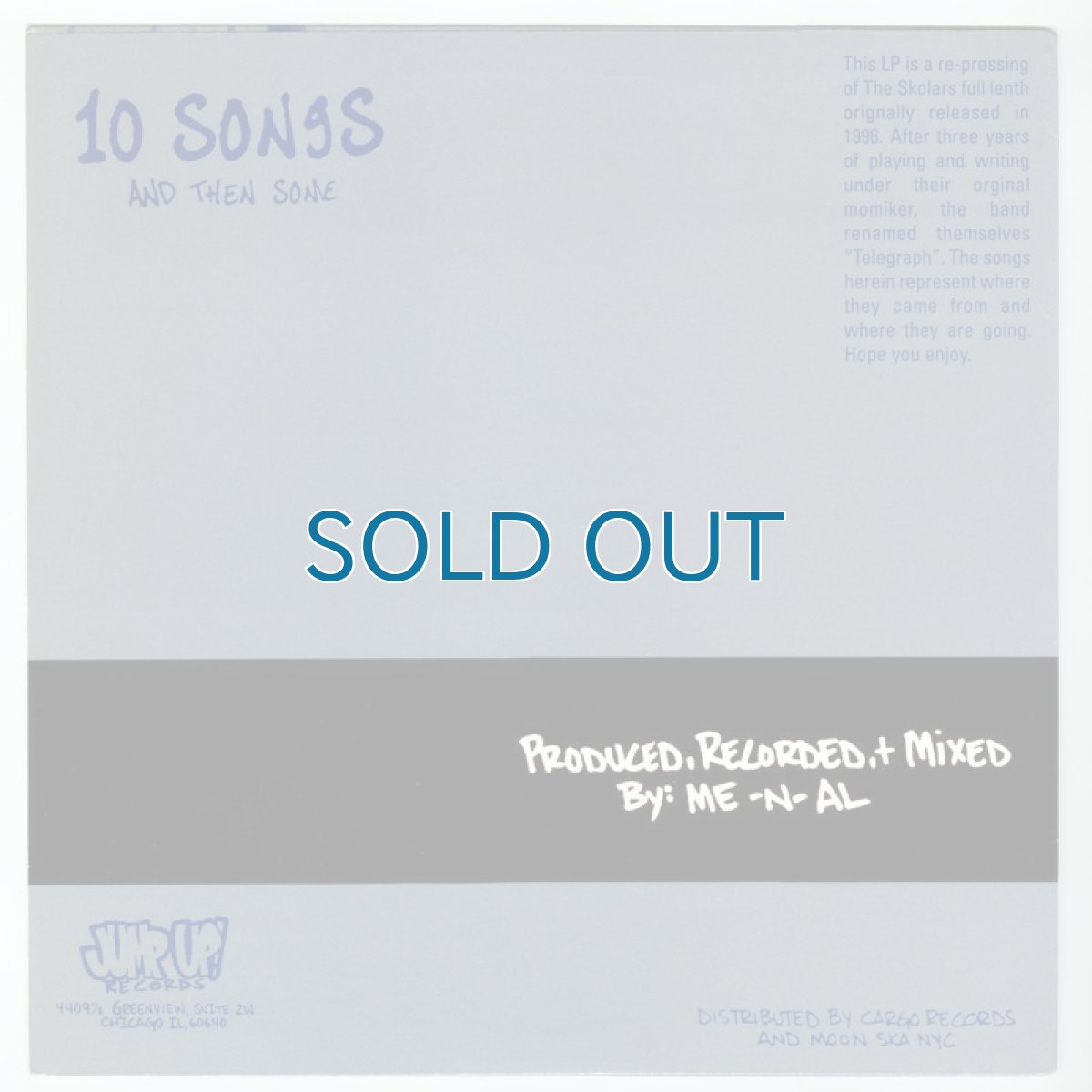 画像2: Telegraph / The Skolars Collected: 93-96 [12inch アナログ・オリジナル盤]【ユーズド】 (2)