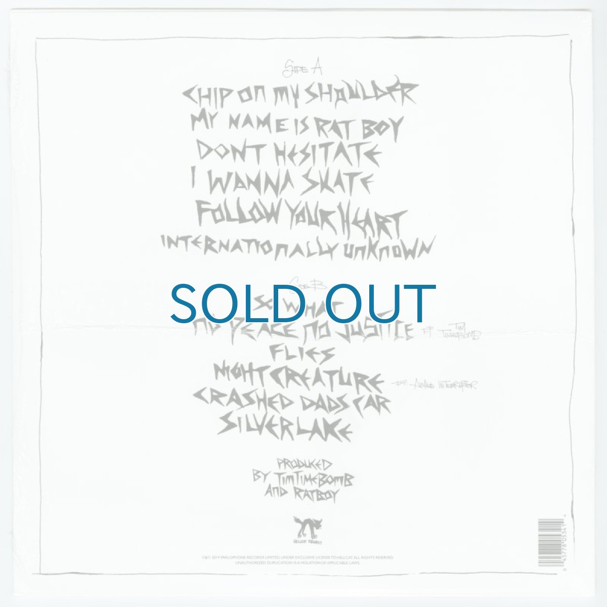 画像3: Rat Boy / Internationally Unknown [12inch アナログ]【新品】 (3)