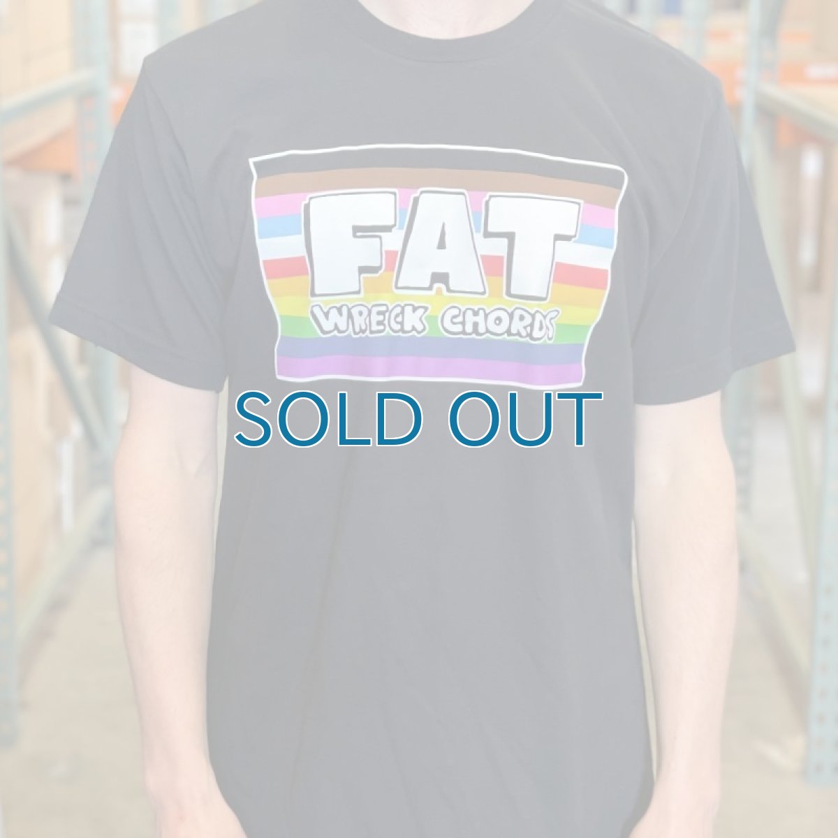 画像1: Fat Wreck Chords / Fat Logo Pride T/S (1)