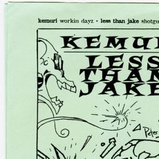 画像8: Less Than Jake - Kemuri / Split [7inch アナログ・6thプレス300枚限定グリーン・ラベル＆グリーン盤]【ユーズド】 (8)