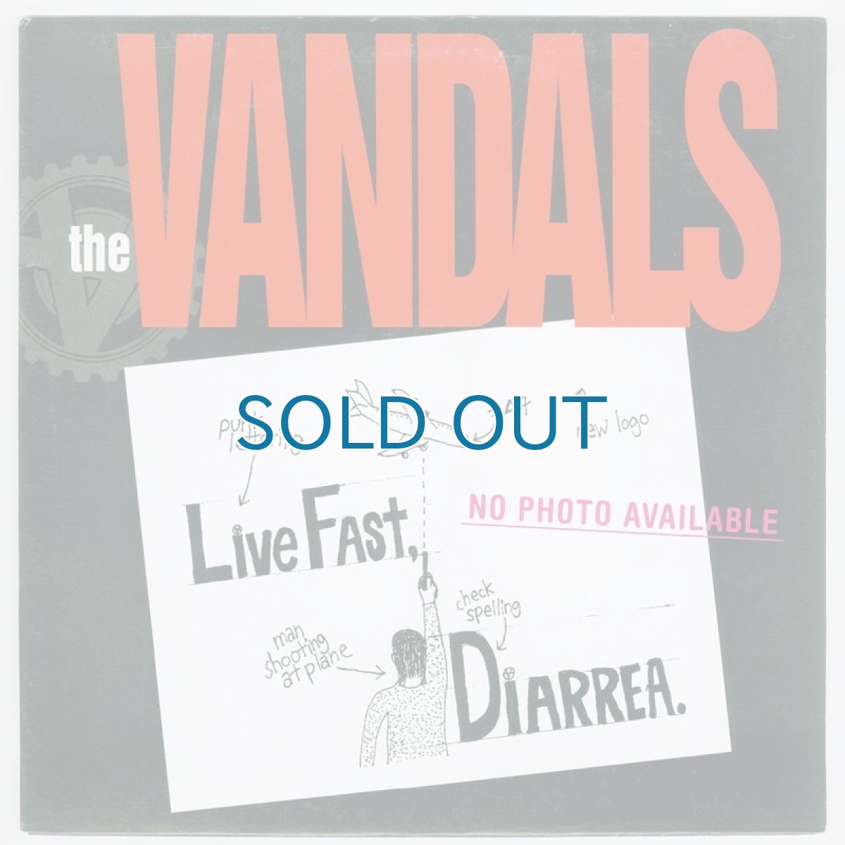 画像1: The Vandals / Live Fast, Diarrhea [12inch アナログ 1995オリジナル盤]【ユーズド】 (1)