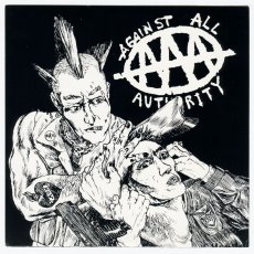 画像1: Against All Authority / Anti-Flag SPLIT [7inch アナログ]【ユーズド】 (1)