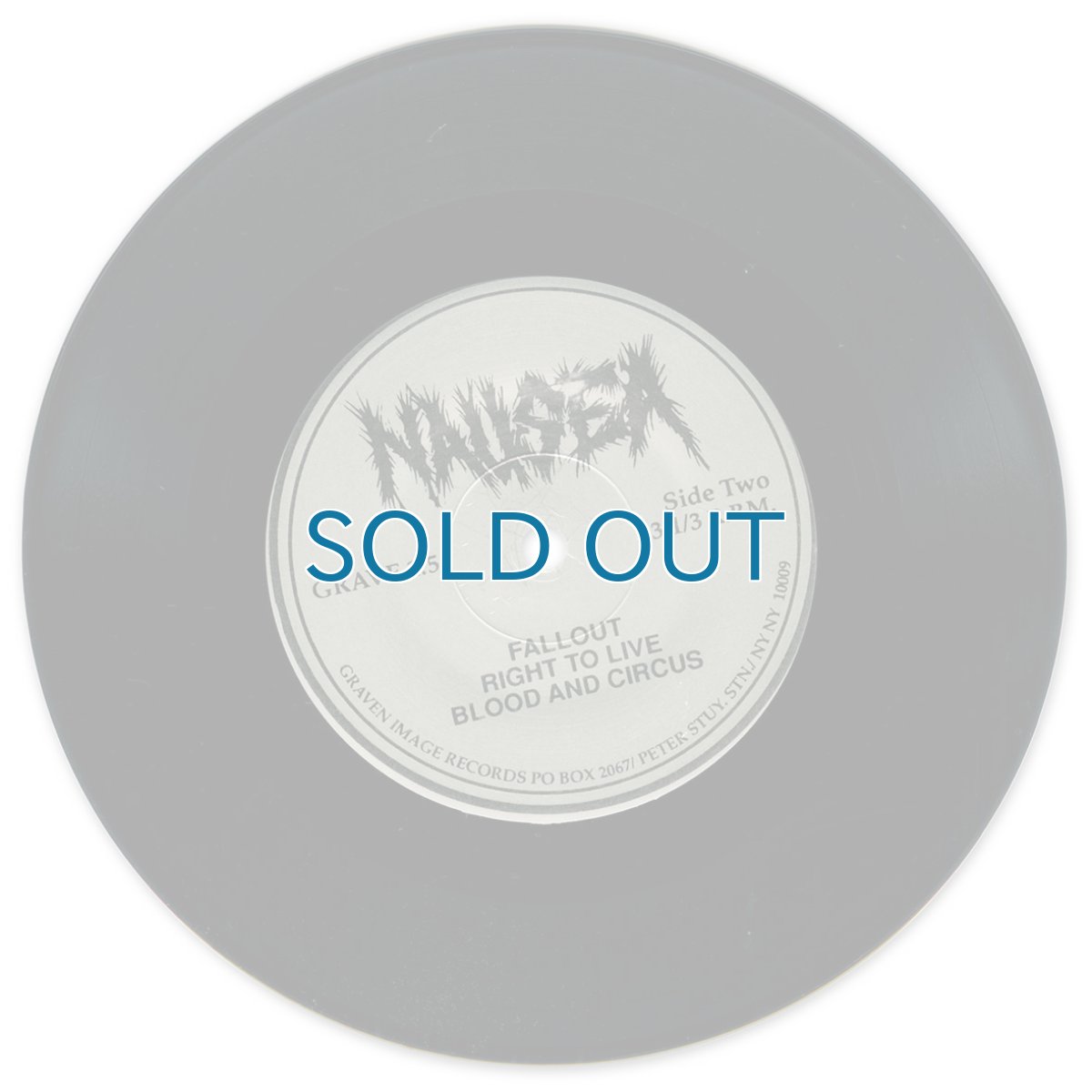 画像4: Nausea / Lie Cycle [7inch アナログ|1000枚限定1stプレス]【ユーズド】 (4)