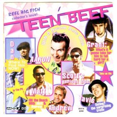 画像1: Reel Big Fish & Goldfinger / Teen Beef ｜ Tiger Meat [US Orig.EP+Inner | Blue Transparent] [7inch | Mojo]【ユーズド】 (1)