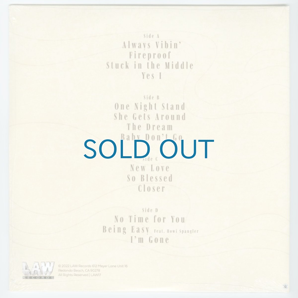 画像3: Kash'd Out / The Hookup [US Orig.LP+Inner | Blue] [12inch x 2 | Law]【新品】 (3)