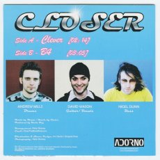 画像2: Closer / Clever [UK Orig.EP Blue] [7inch | Adorno]【ユーズド】 (2)