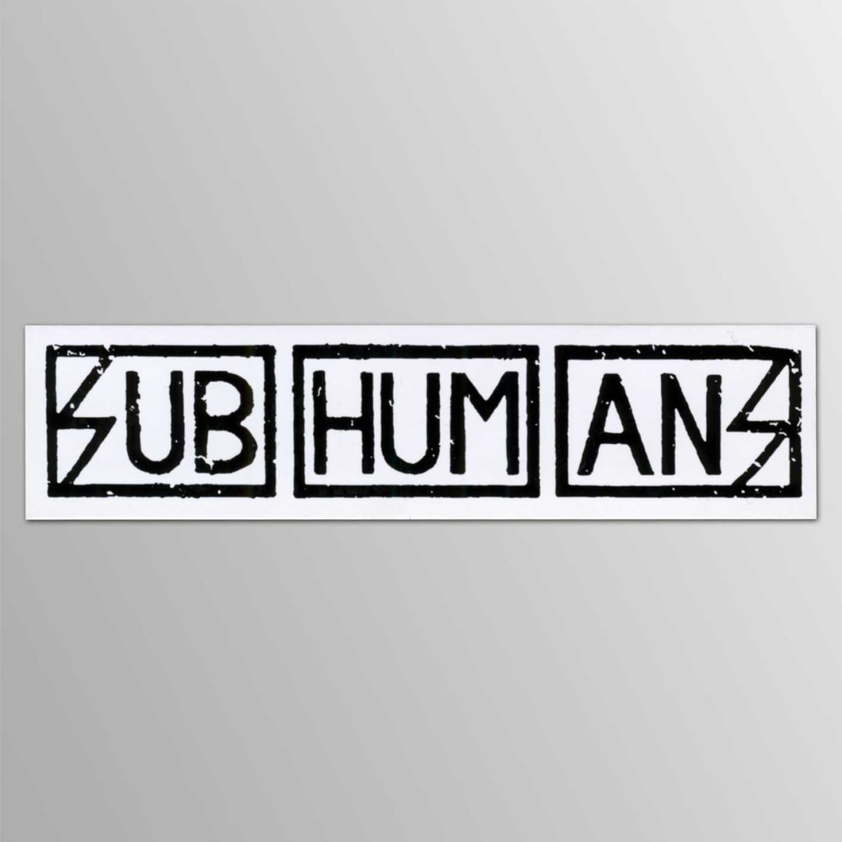 画像1: Subhumans / Text Logo ステッカー (1)