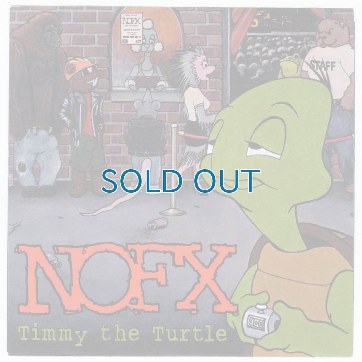 画像1: NOFX / Timmy The Turtle [US Orig.EP] [7inch | Fat Wreck]【ユーズド】 (1)