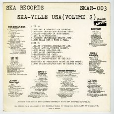画像2: V.A. / Ska-Ville USA Volume-2 (A Boston Ska Compilation) [UK Orig.LP] [12inch | Ska']【ユーズド】 (2)