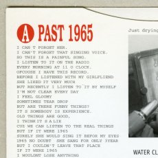 画像9: Water Closet / Past 1965 [JP Orig.EP] [7inch | Swept]【ユーズド】 (9)
