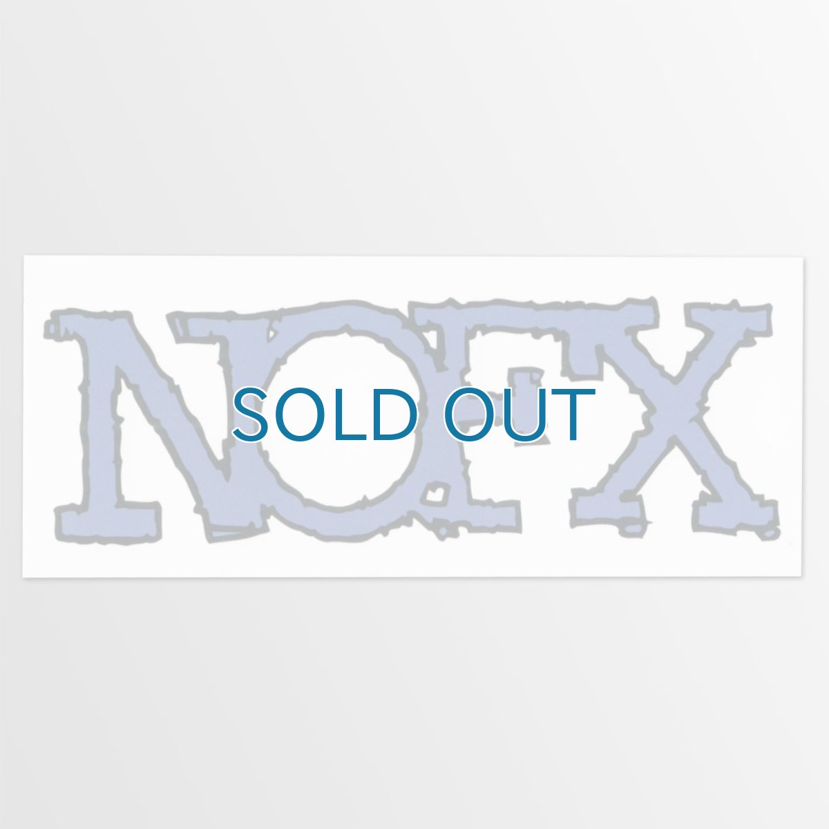 画像1: NOFX / Blue Logo ステッカー (1)