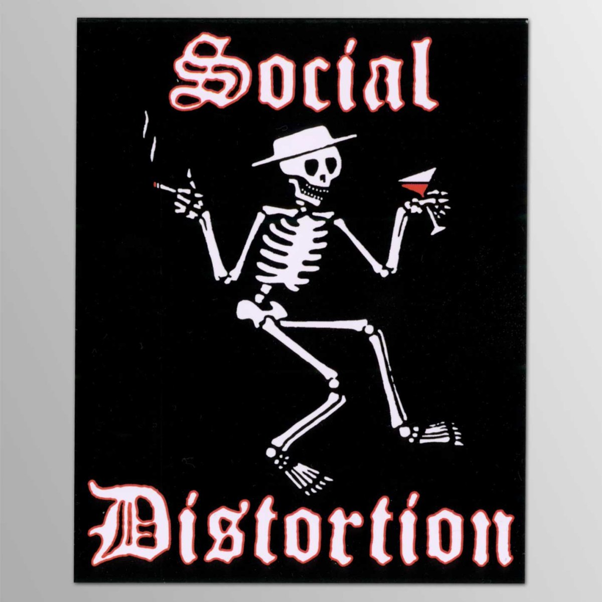 画像1: Social Distortion / Skeleton ステッカー (1)
