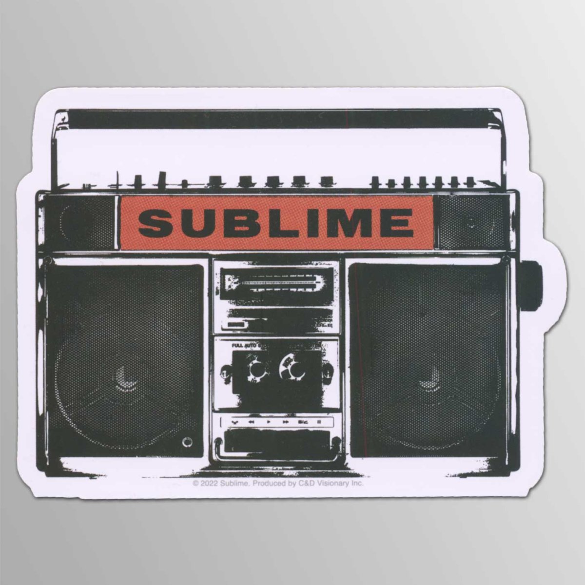 画像1: Sublime / Boom Box ステッカー (1)