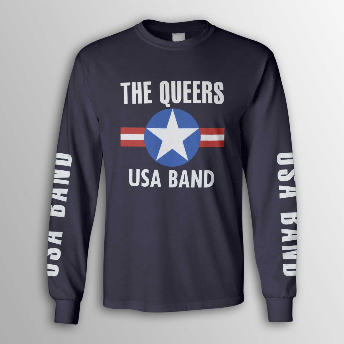 画像1: The Queers / USA Band Long Sleeve T/S【Mサイズ】【新品】 (1)