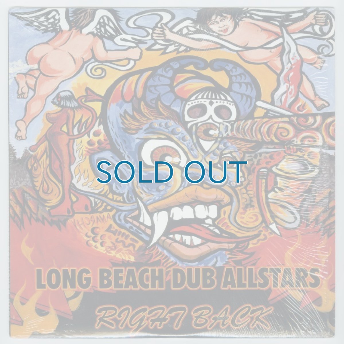 画像1: Long Beach Dub Allstars / Right Back [US Orig.LP+Inner | Sealed残アリ] [12inchx2 | Cornerstone]【ユーズド】 (1)