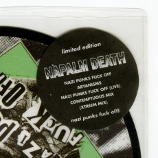 画像4: Napalm Death / Nazi Punks Fuck Off [US Orig.|Limited Edition, Picture Disc] [7inch | Earache]【ユーズド】 (4)