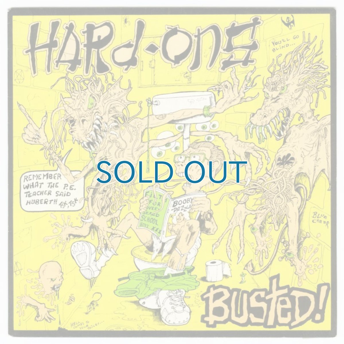 画像1: The Hard-Ons / Busted! [Australia Orig.] [7inch | Waterfront]【ユーズド】 (1)