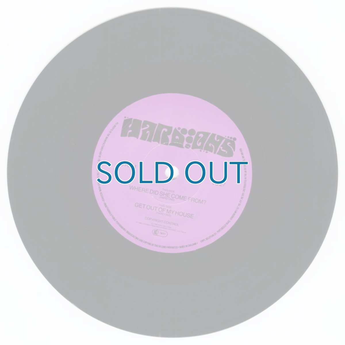 画像3: The Hard-Ons / Where Did She Come From? [UK Orig. | Limited Edition] [7inch | Vinyl Solution]【ユーズド】 (3)