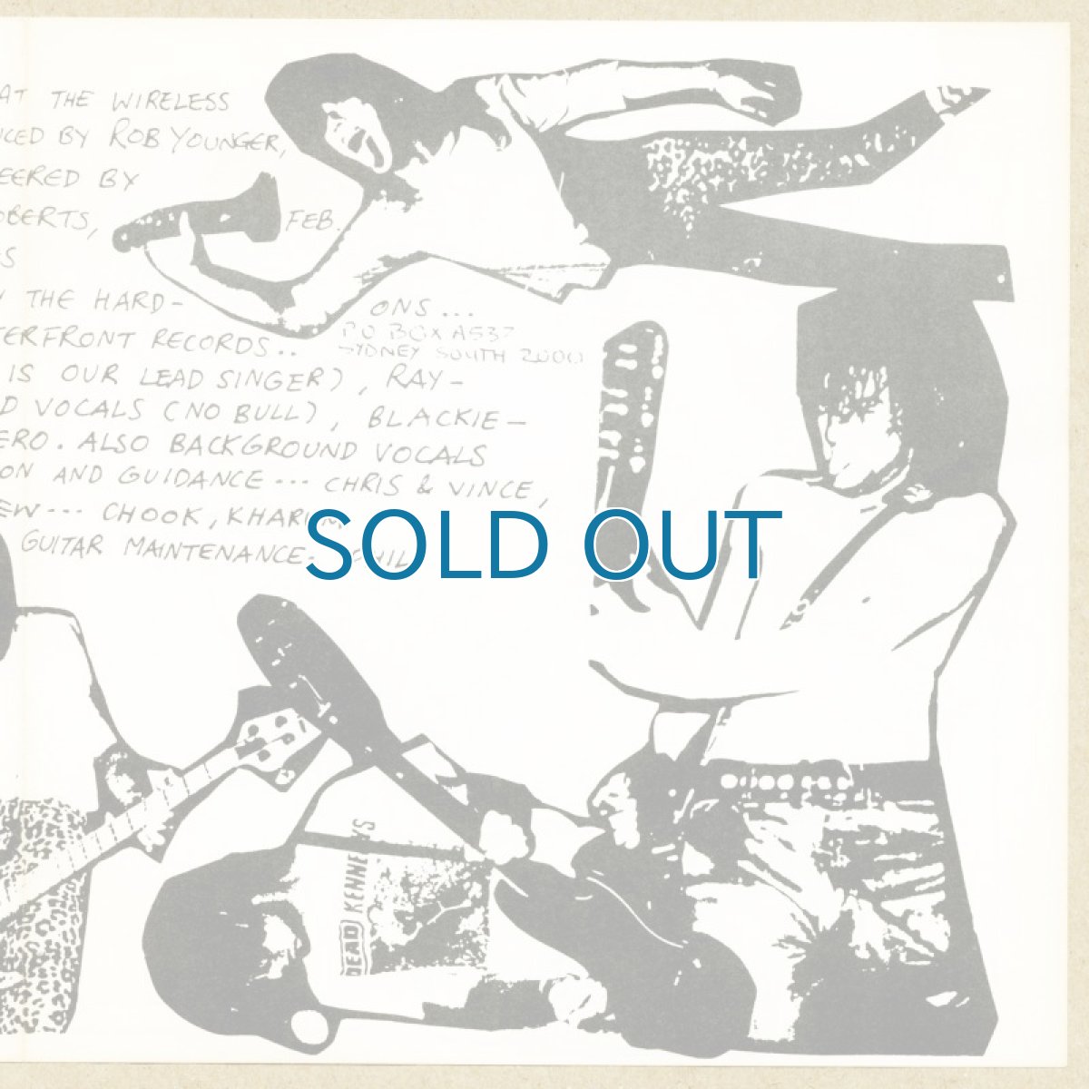 画像4: The Hard-Ons / The Girl In The Sweater [Australia Repress | Red/Yellow Sleeve] [7inch | Waterfront]【ユーズド】 (4)