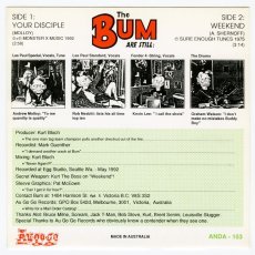 画像2: Bum / Go Crazy [Australia Orig.EP | Red] [7inch | Au Go Go]【ユーズド】 (2)