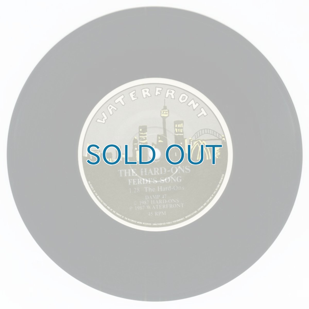画像5: The Hard-Ons / All Set To Go [Australia Orig. | Red/Yellow Sleeve] [7inch | Waterfront]【ユーズド】 (5)