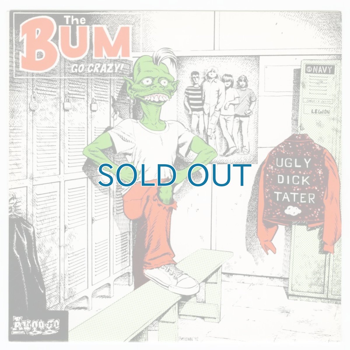 画像1: Bum / Go Crazy [Australia Orig.EP | Red] [7inch | Au Go Go]【ユーズド】 (1)