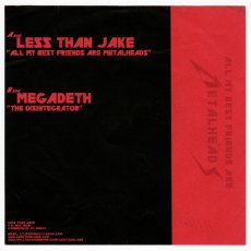 画像3: Less Than Jake | Megadeth / All My Best Friends Are Metalheads | The Disintegrators [US Orig.EP+Inner | 500ltd. Black] [7inch | Fueled By Ramen]【ユーズド】 (3)