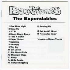 画像4: 【日本盤】The Expendables / The Expendables [JP Orig.LP] [CD | Powerslave]【ユーズド】 (4)