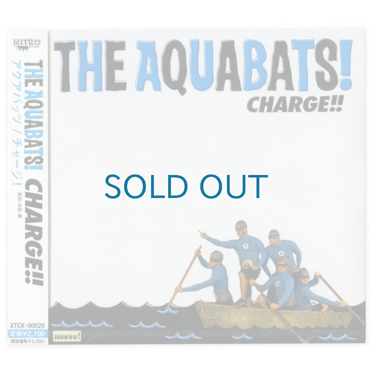 画像1: 【日本盤】The Aquabats / Charge!! [JPN Org.LP] [CD | X-Toy's]【新品】 (1)