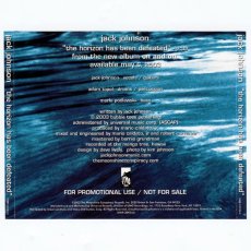 画像2: Jack Johnson / The Horizon Has Been Defeated [US Org.EP][Promo CD | Moonshine Conspiracy]【ユーズド】 (2)