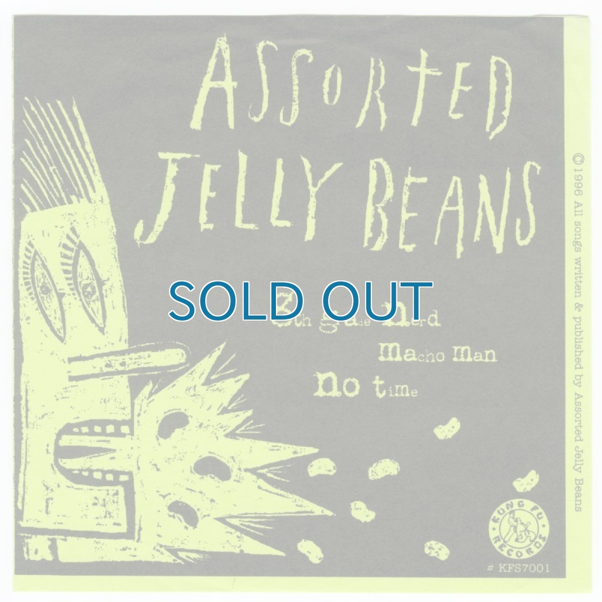 画像1: Assorted Jelly Beans | The Vandals / Split [7inch アナログ]【ユーズド】 (1)