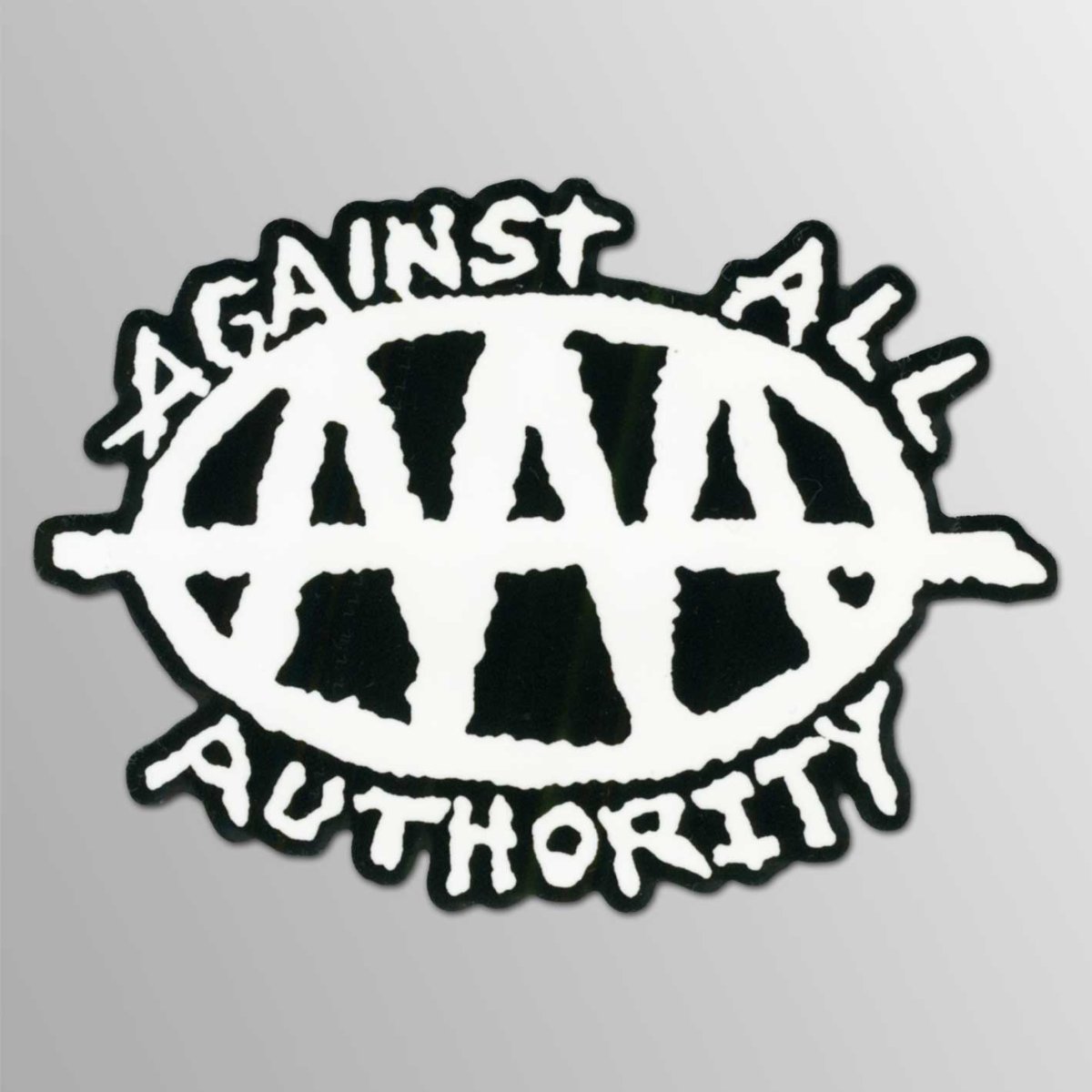 画像1:  Against All Authority / AAA Logo ステッカー (1)